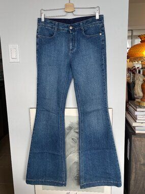 STELLA MCCARTNEY DENIM BELLBOTTOM FLARE JEANS SIZE 29